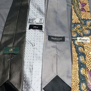 • NWOT Designer Tie Bundle – 4 Elegant Styles